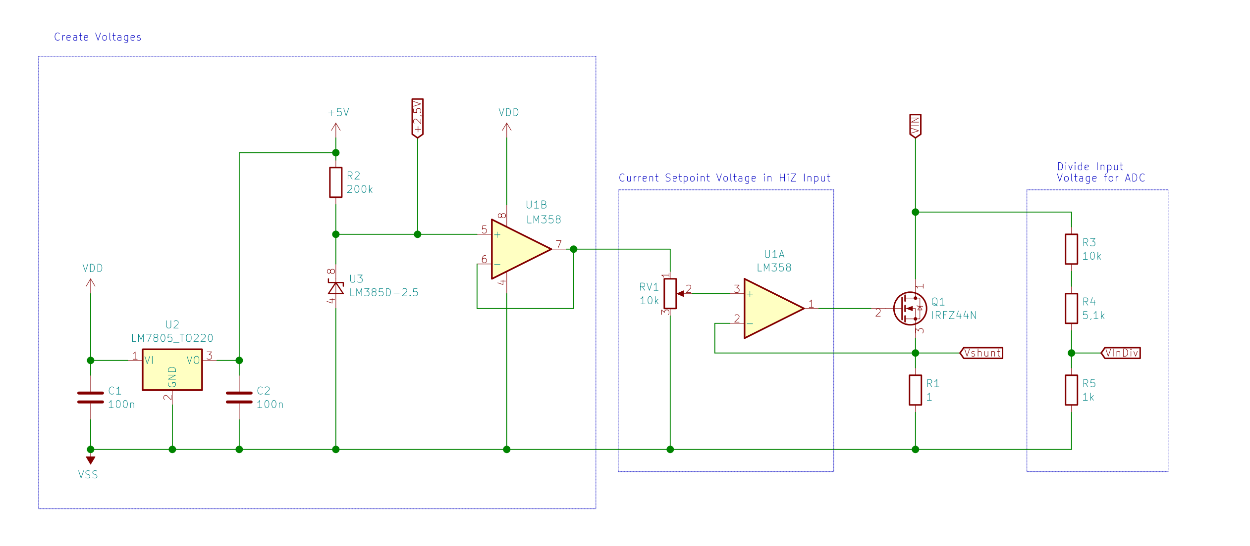 Schematic of my Proof-of-Concept Electronic Load